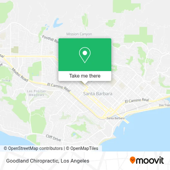 Goodland Chiropractic map