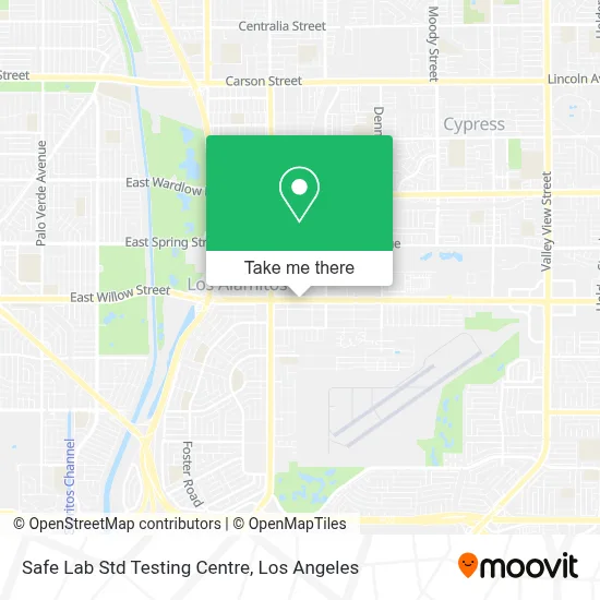 Safe Lab Std Testing Centre map