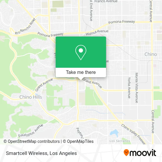 Smartcell Wireless map