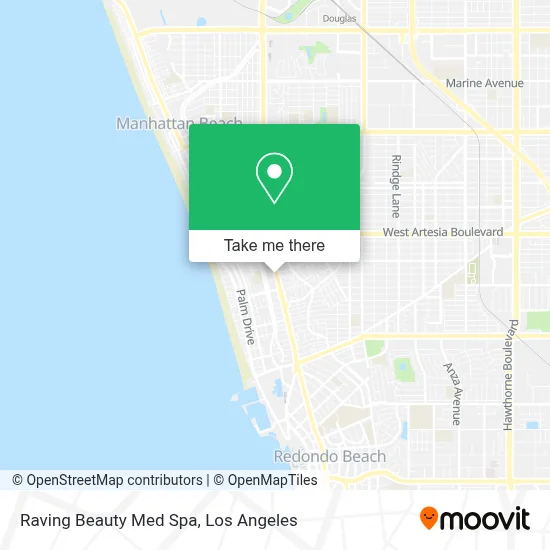Raving Beauty Med Spa map