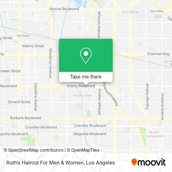 Ruth's Haircut For Men & Women map