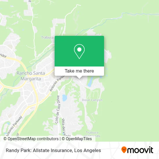Randy Park: Allstate Insurance map