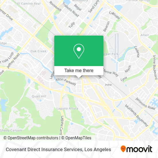 Covenant Direct Insurance Services map