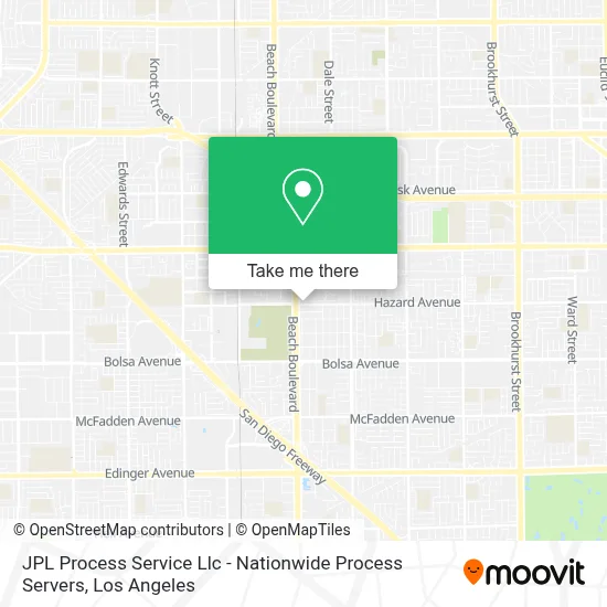 JPL Process Service Llc - Nationwide Process Servers map