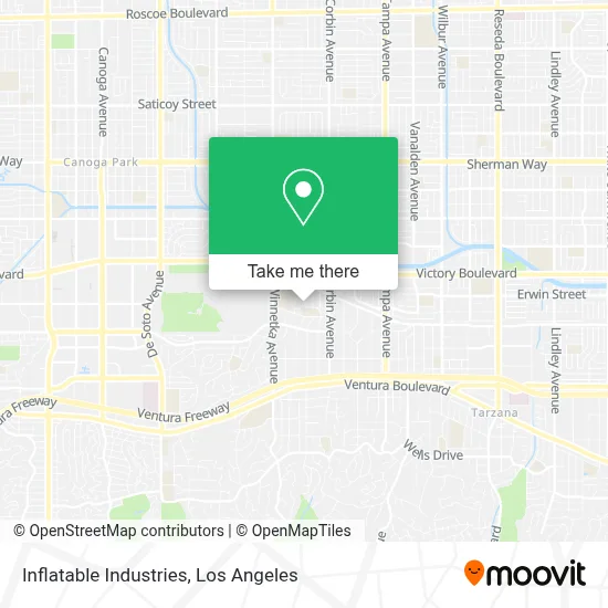 Inflatable Industries map