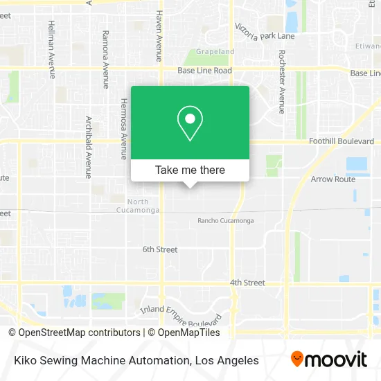 Kiko Sewing Machine Automation map