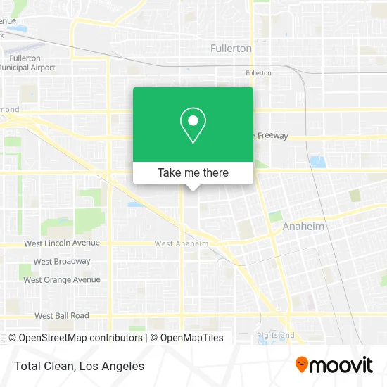 Total Clean map