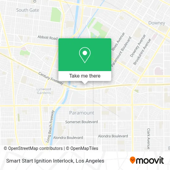 Smart Start Ignition Interlock map