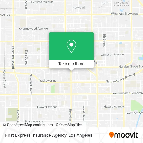 First Express Insurance Agency map
