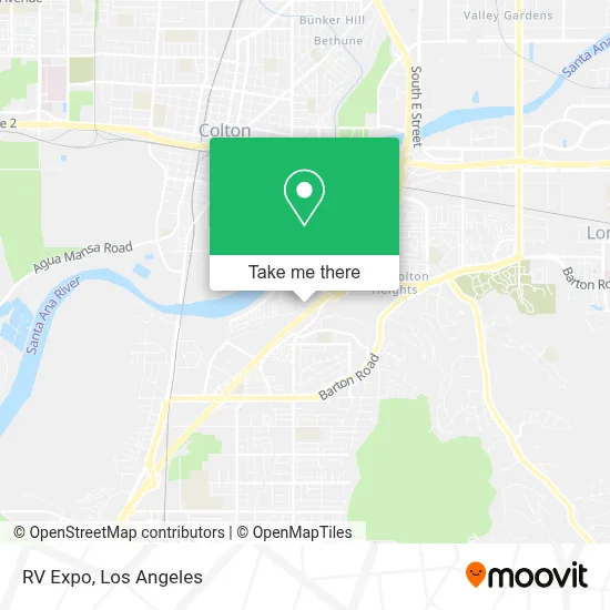 RV Expo map