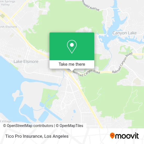 Tico Pro Insurance map