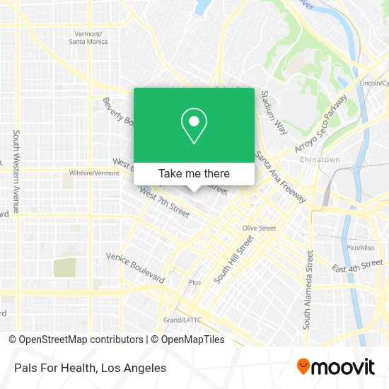 Pals For Health map