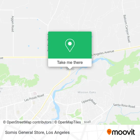 Somis General Store map