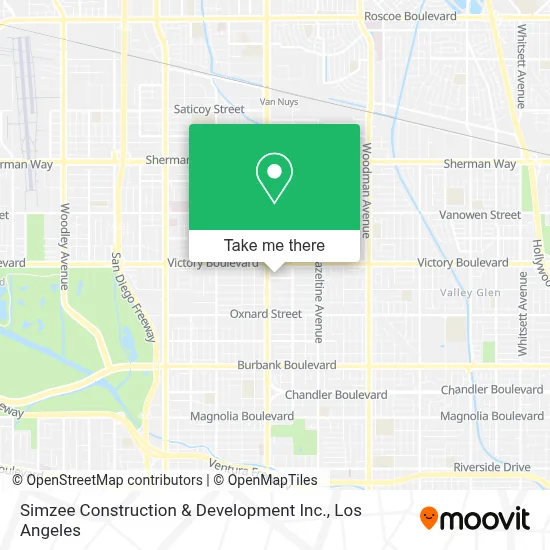 Simzee Construction & Development Inc. map