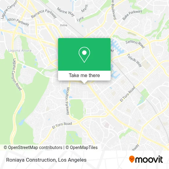 Roniaya Construction map