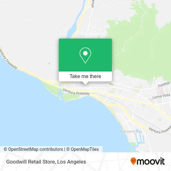 Goodwill Retail Store map