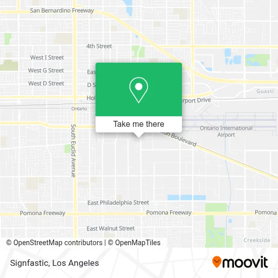 Signfastic map