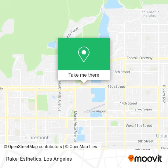 Rakel Esthetics map