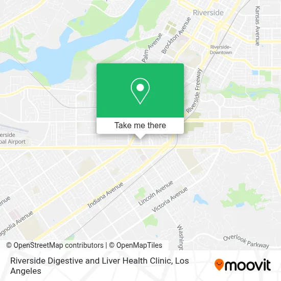 Riverside Digestive and Liver Health Clinic map
