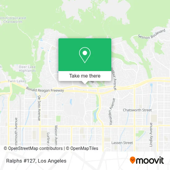 Ralphs #127 map