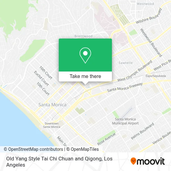 Old Yang Style Tai Chi Chuan and Qigong map