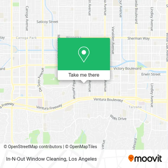 In-N-Out Window Cleaning map