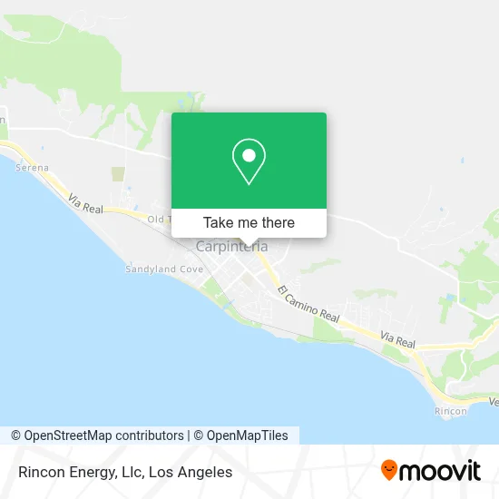 Rincon Energy, Llc map