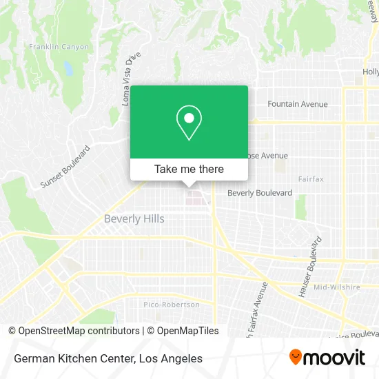 German Kitchen Center map