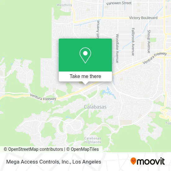 Mega Access Controls, Inc. map