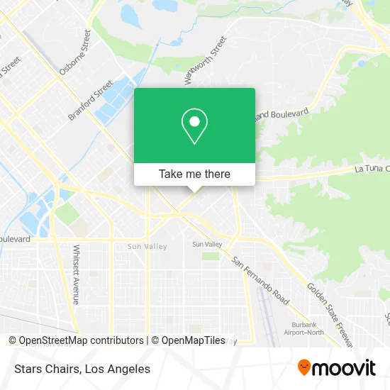 Stars Chairs map