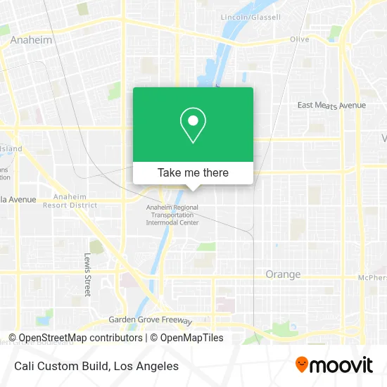 Cali Custom Build map