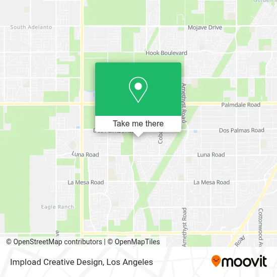 Impload Creative Design map