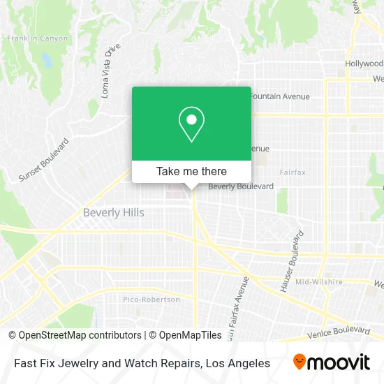 Fast Fix Jewelry and Watch Repairs map