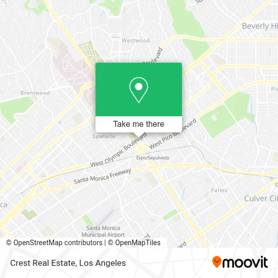 Crest Real Estate map