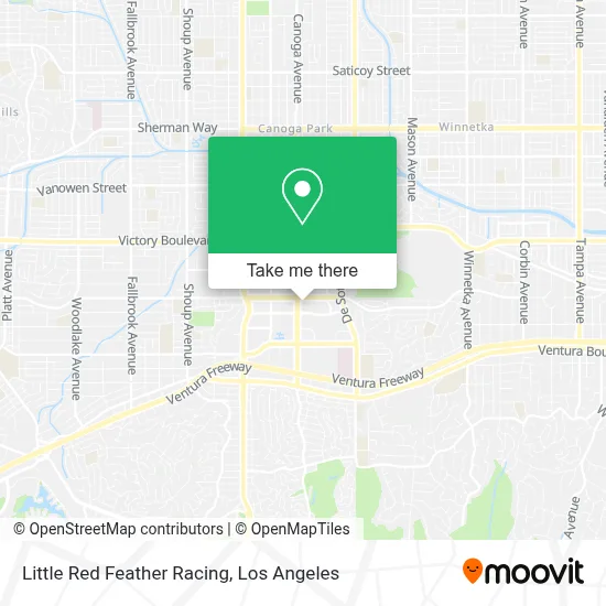 Little Red Feather Racing map