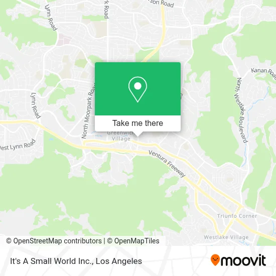 It's A Small World Inc. map