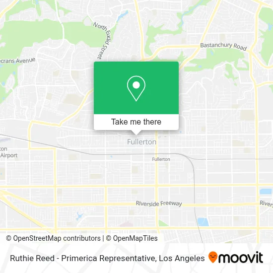 Ruthie Reed - Primerica Representative map