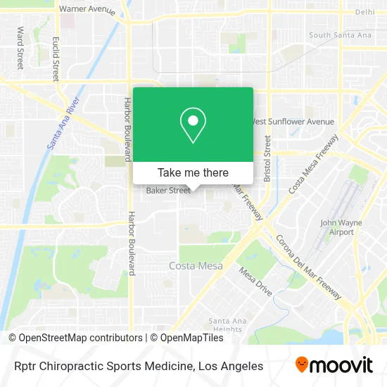 Rptr Chiropractic Sports Medicine map