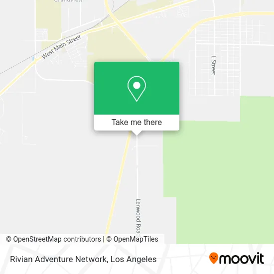 Rivian Adventure Network map