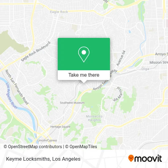 Keyme Locksmiths map