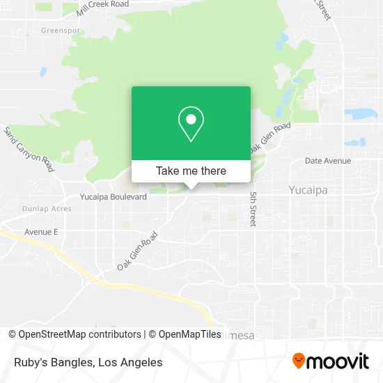 Ruby's Bangles map