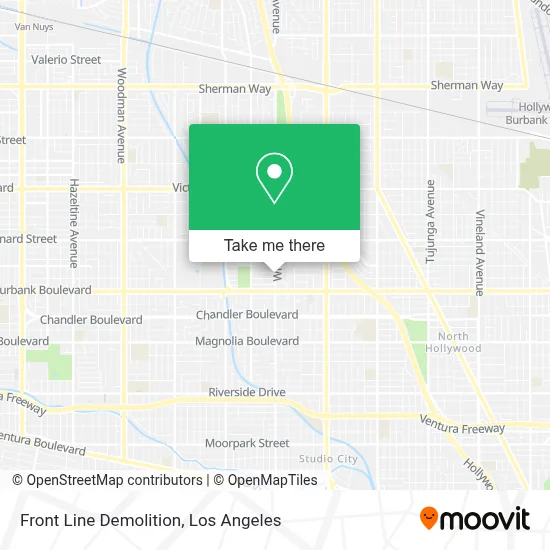 Front Line Demolition map