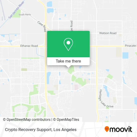 Crypto Recovery Support map