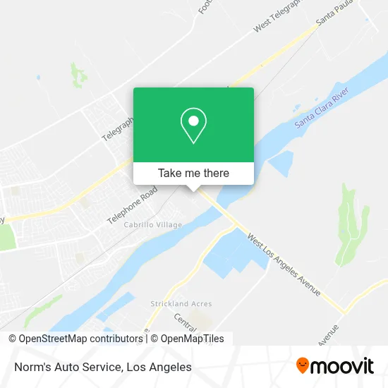 Norm's Auto Service map
