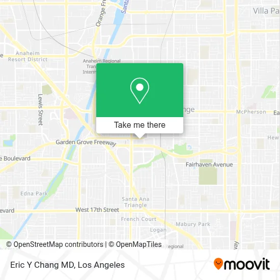 Eric Y Chang MD map