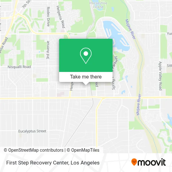 First Step Recovery Center map
