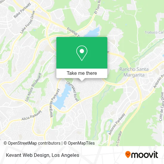 Kevant Web Design map