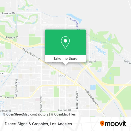 Desert Signs & Graphics map