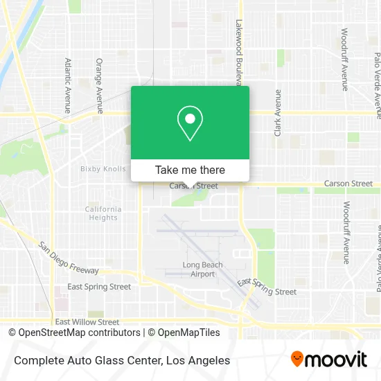Complete Auto Glass Center map