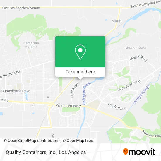 Quality Containers, Inc. map